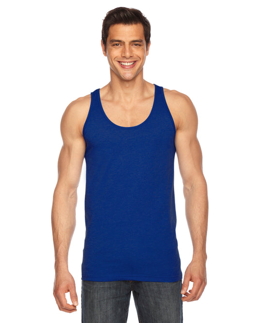 Unisex Poly-Cotton Tank - Lapis
