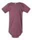 Bella + Canvas 100B - Infant Jersey Short-Sleeve One-Piece - Heather Maroon
