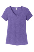 Women's Perfect Tri V-Neck Tee - Purple Frost