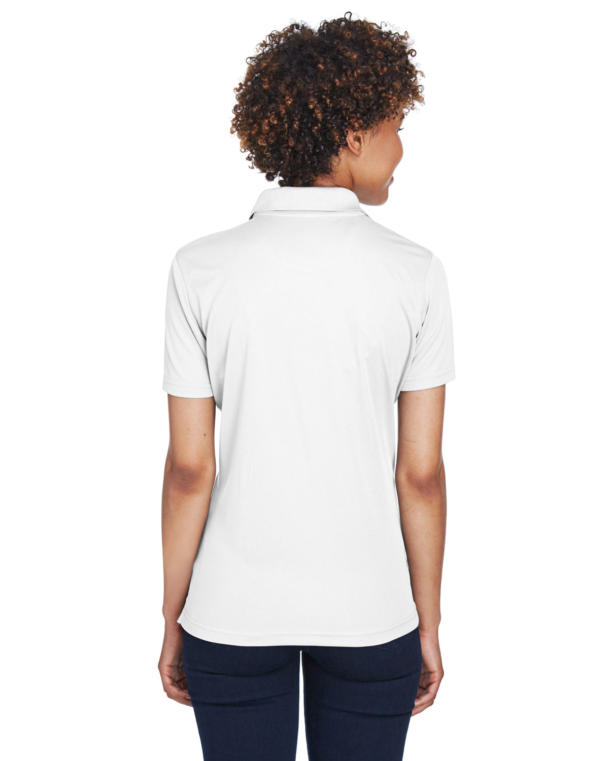 Women's Cool & Dry Mesh Piqué Polo - White