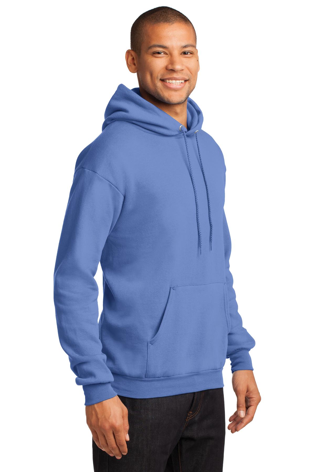 Unisex Core Fleece Pullover Hoodie - Carolina Blue