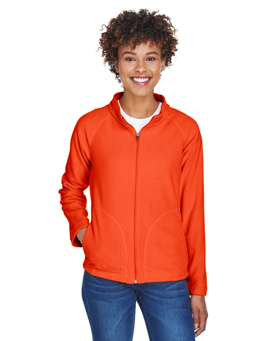 Women's Campus Microfleece Jacket - Sport Orange