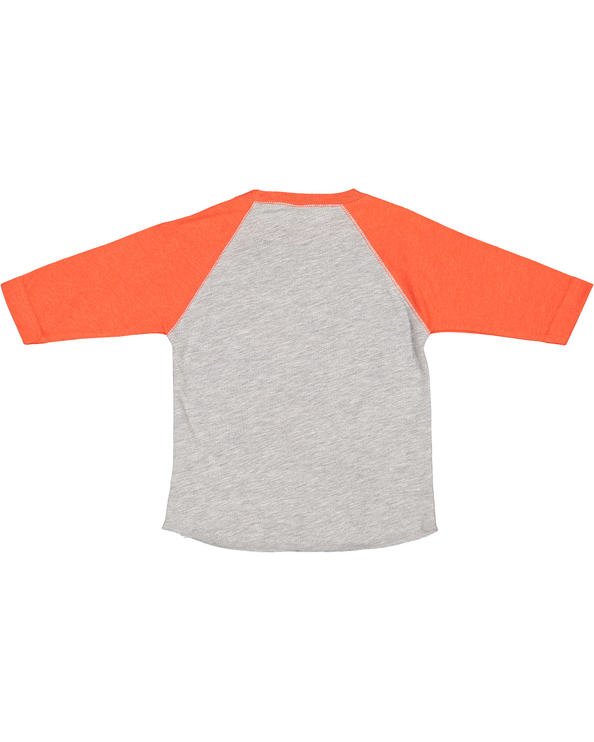 Toddler Baseball T-Shirt - Vintage Heather / Vintage Orange