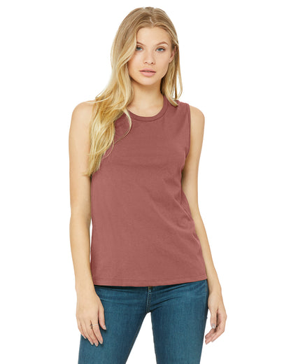 Women's Jersey Muscle Tank - Mauve