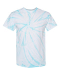 Cyclone Pinwheel Short Sleeve T-Shirt - Pale Turquoise