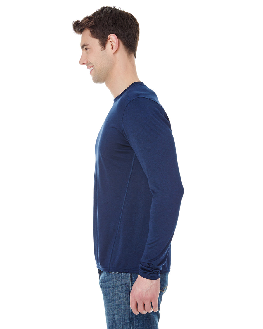 Unisex Performance®  Long-Sleeve Tech T-Shirt - Black