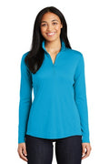 Women's PosiCharge Competitor 1/4-Zip Pullover - Atomic Blue