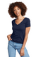 Next Level N1540 - Women's 'Junior fit' Ideal V - Midnight Navy