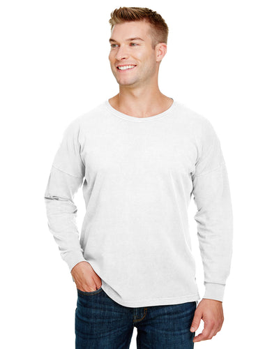 Unisex Heavyweight RS Oversized Long-Sleeve T-Shirt - White