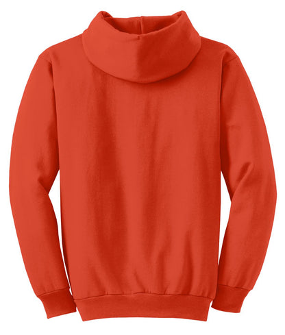 Unisex Core Fleece Pullover Hoodie - Orange