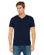 Bella + Canvas 3005 - Unisex Jersey Short-Sleeve V-Neck T-Shirt - Navy