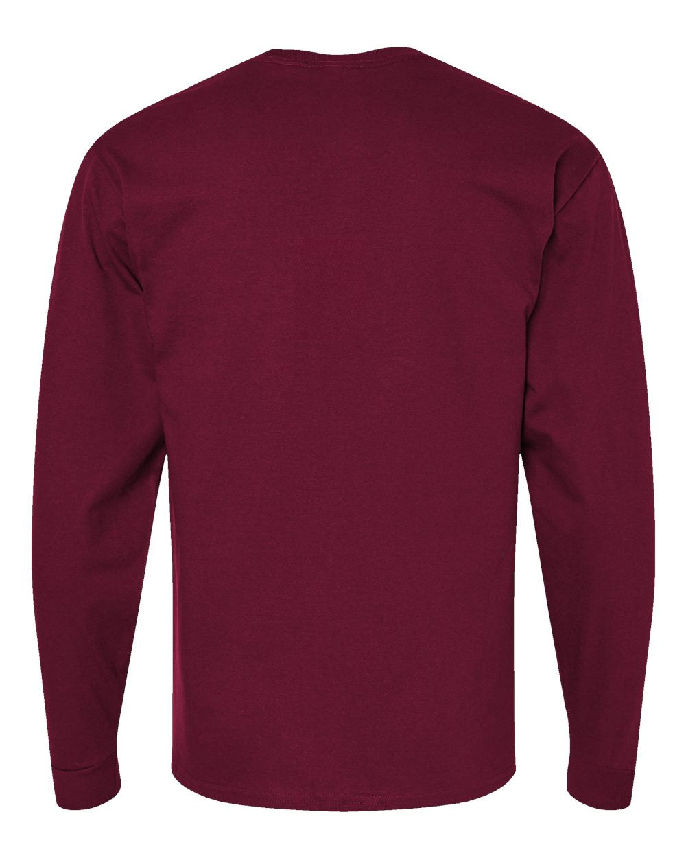 Essential-T Long Sleeve Tee - Athletic Cardinal