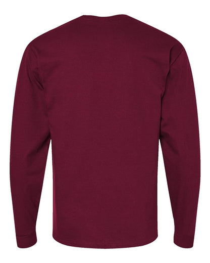 Essential-T Long Sleeve Tee - Athletic Cardinal