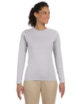 Women's Softstyle® Long-Sleeve T-Shirt - Sport Gray