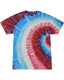 Tie-Dye CD100 - Unisex 100% Cotton T-Shirt - Fire Cracker