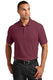 Port Authority K100 - Unisex Core Classic Pique Polo - Burgundy