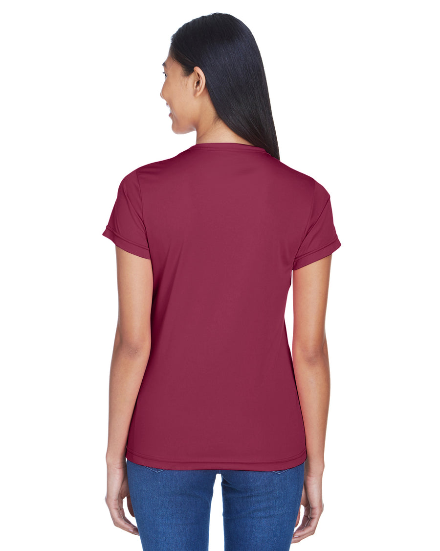 Women's Cool & Dry Sport Performance Interlock T-Shirt - Maroon