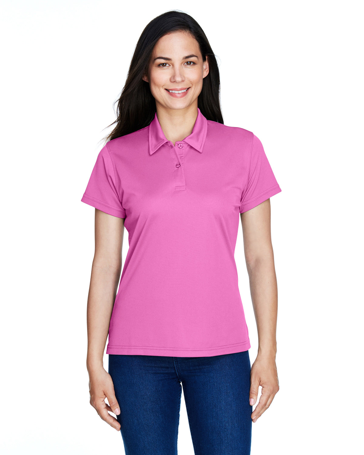 Women's Command Snag Protection Polo - Sport Charity Pink