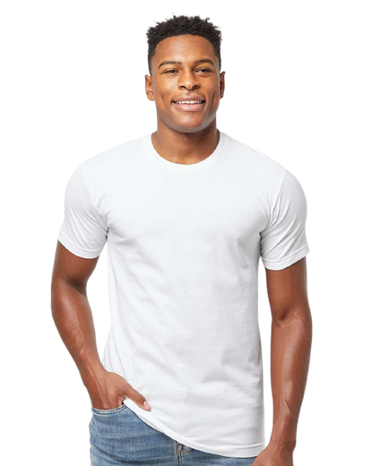 Unisex Fine Jersey Tee - White