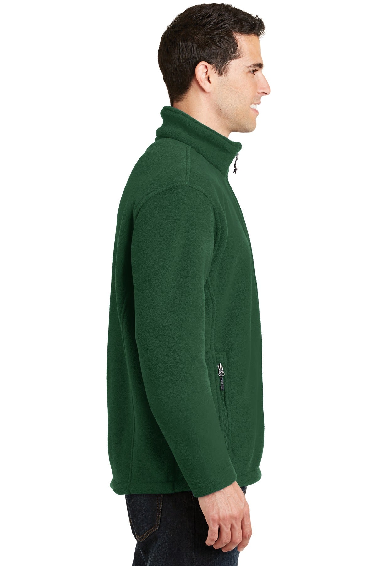 Unisex Value Fleece Jacket - Forest Green
