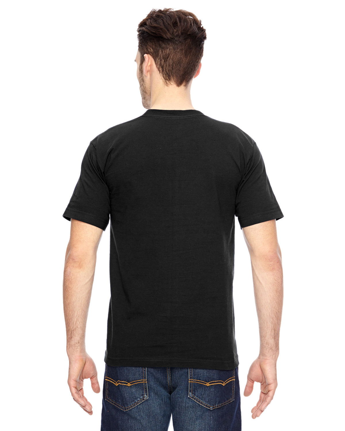 Unisex 100% Cotton Pocket T-Shirt - Black