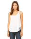 Bella + Canvas B8802 - Women's Flowy Side Slit Tank - White