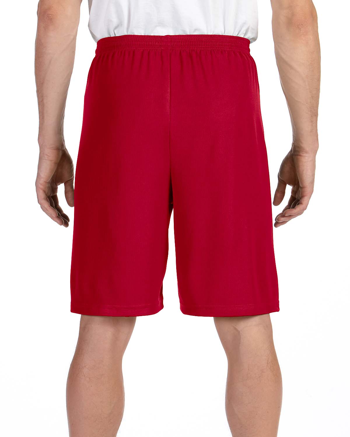 Unisex Mesh 9" Short - Sport Red