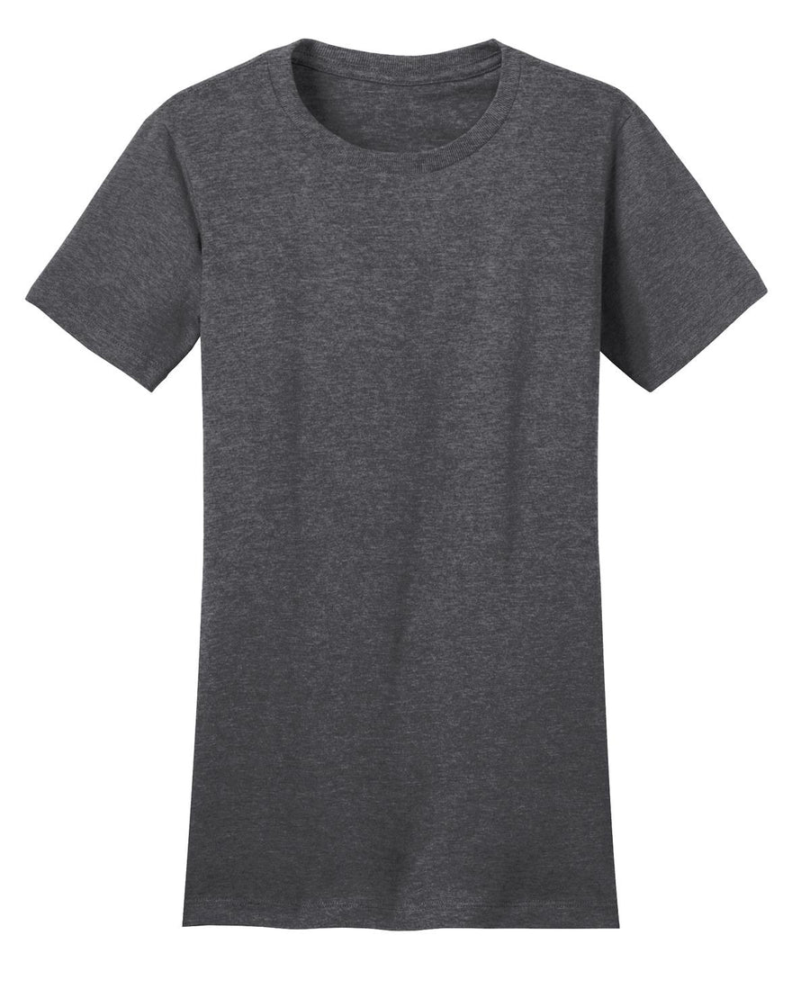 Women's Fitted The Concert Tee - Heather Charcoal