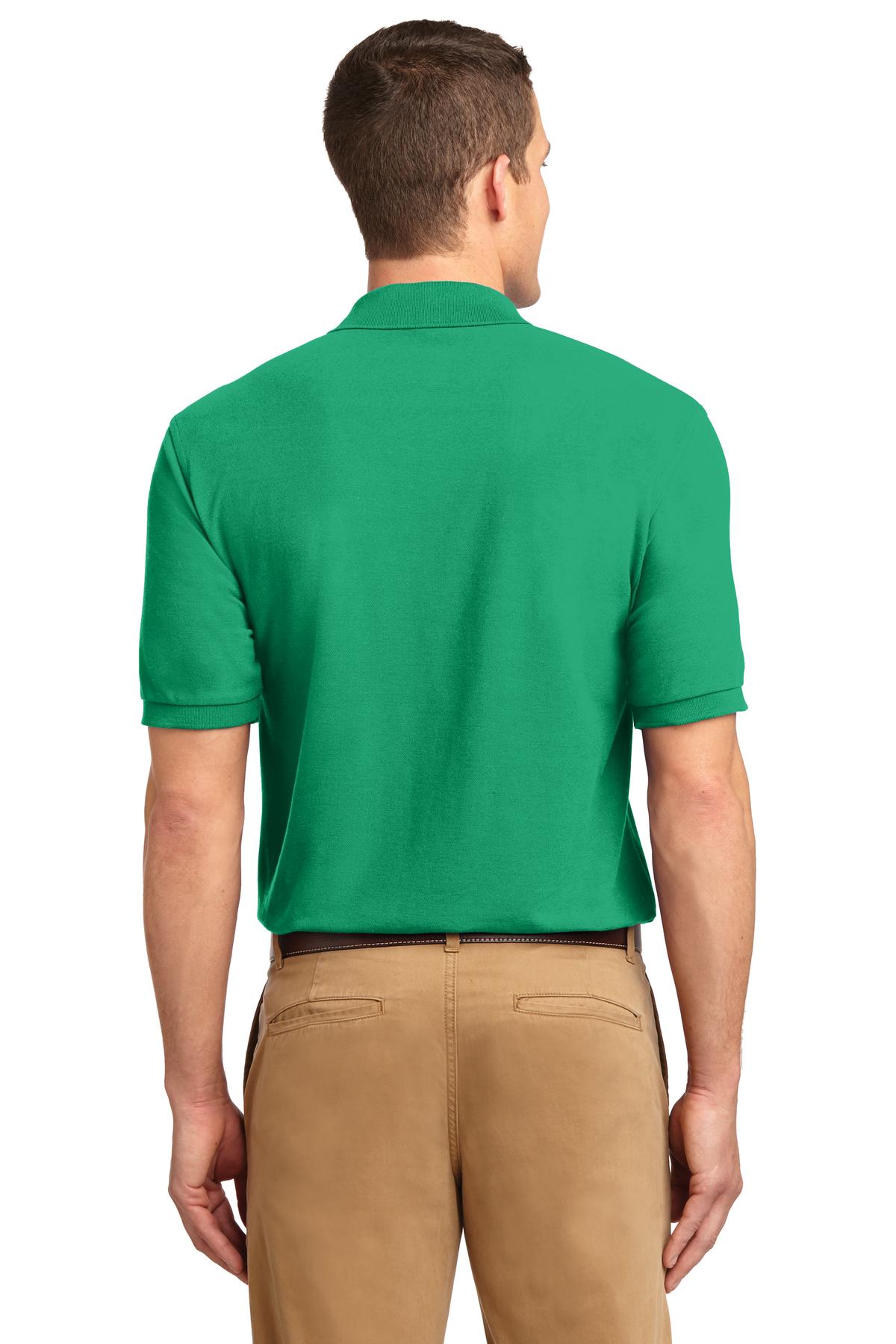 Unisex Silk Touch Polo - Court Green