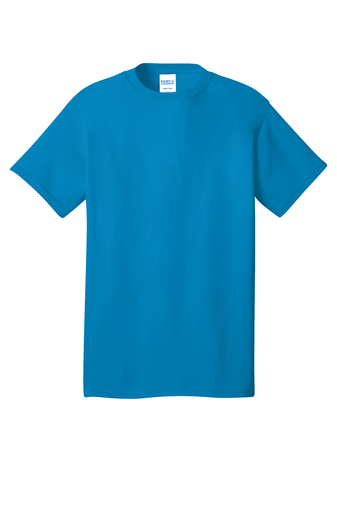 Unisex Core Cotton Tee - Sapphire