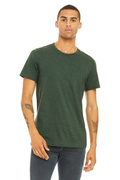 Unisex Heather CVC T-Shirt - Heather Forest