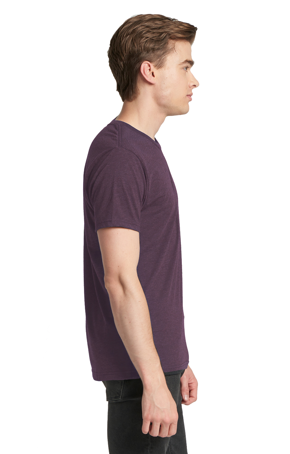 Unisex Triblend Crew - Vintage Purple