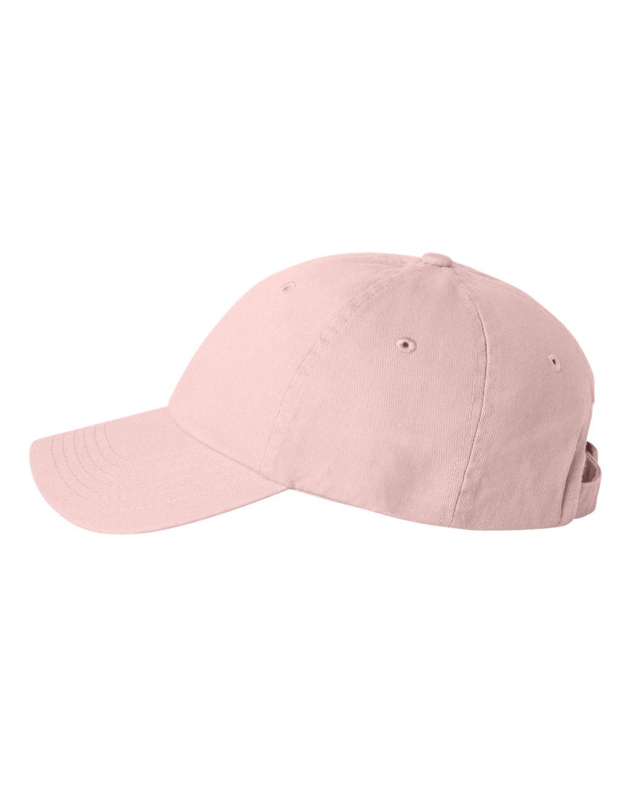Unisex Bio-Washed Classic Dad’s Cap - Light Pink