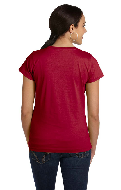 Women's Fine Jersey T-Shirt - Garnet