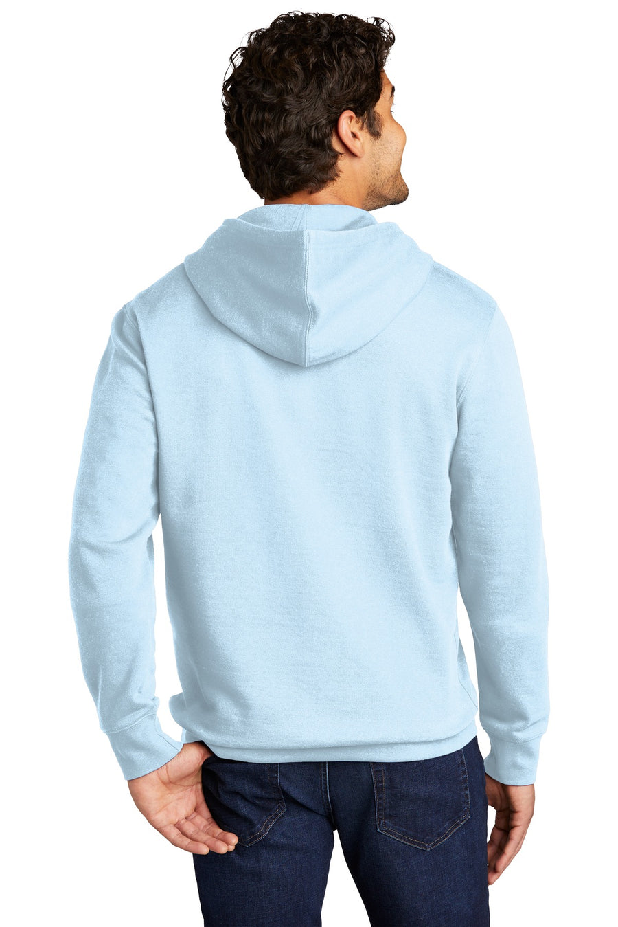 Unisex V.I.T. Fleece Hoodie - Ice Blue