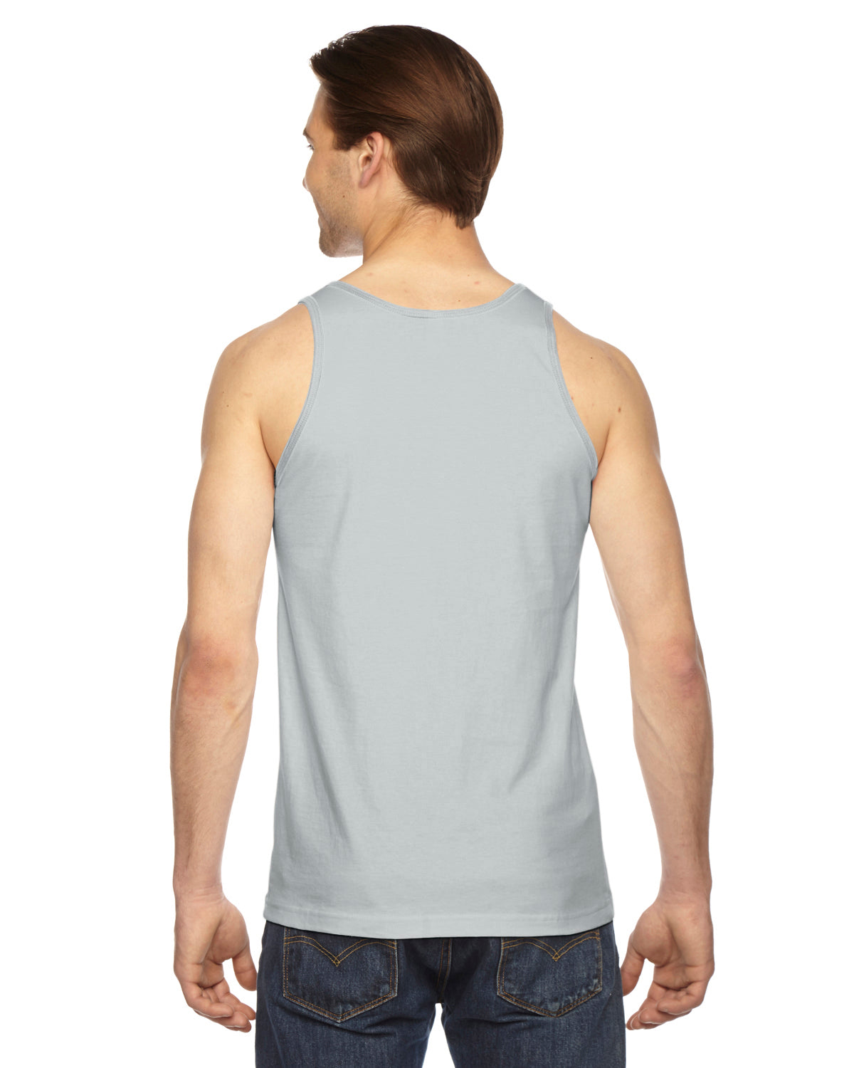 Unisex Fine Jersey Tank - New Silver