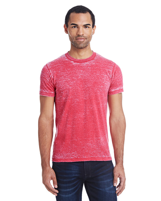 Unisex Acid Wash T-Shirt - Ruby
