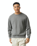 Unisex Lighweight Cotton Crewneck Sweatshirt - Grey