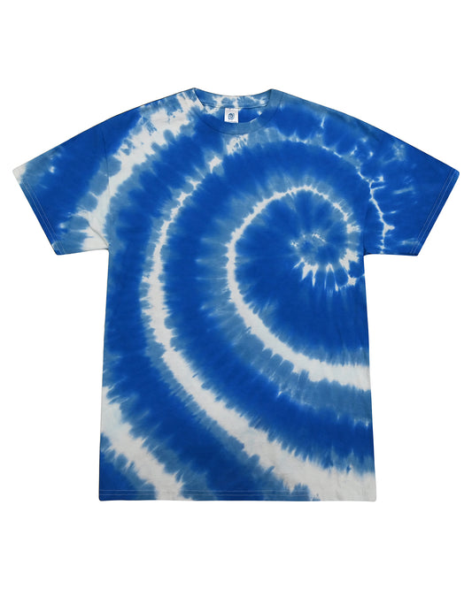 Youth 100% Cotton T-Shirt - SWIRL BLUE