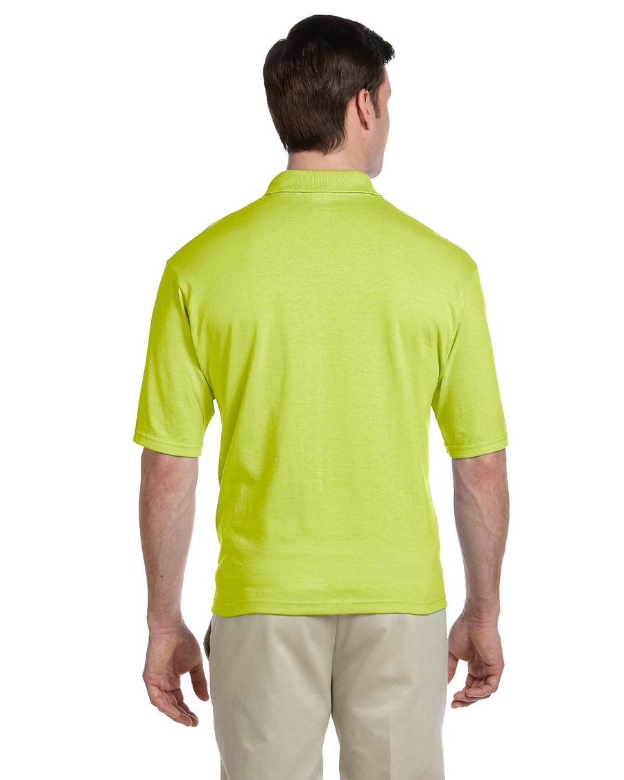 Unisex SpotShield��� Pocket Jersey Polo - High Viz Safety Green