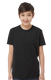 Tultex 0235TC - Youth Fine Jersey T-Shirt - Black