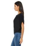 Women's Flowy Circle Top - Black