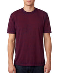Unisex Acid Wash T-Shirt - Burgundy
