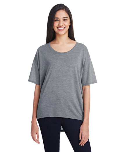 Women's Freedom T-Shirt - Heather Graphite