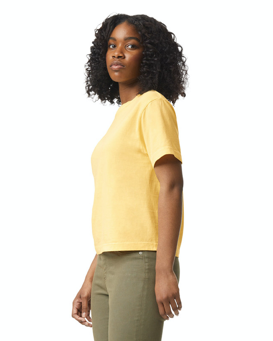 Heavyweight Women's Boxy Tee - Butter