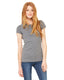 Bella + Canvas 1001 - Women's Baby Rib Short-Sleeve T-Shirt - Heather Deep