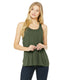 Bella + Canvas B8800 - Women's Flowy Racerback Tank - Military Green