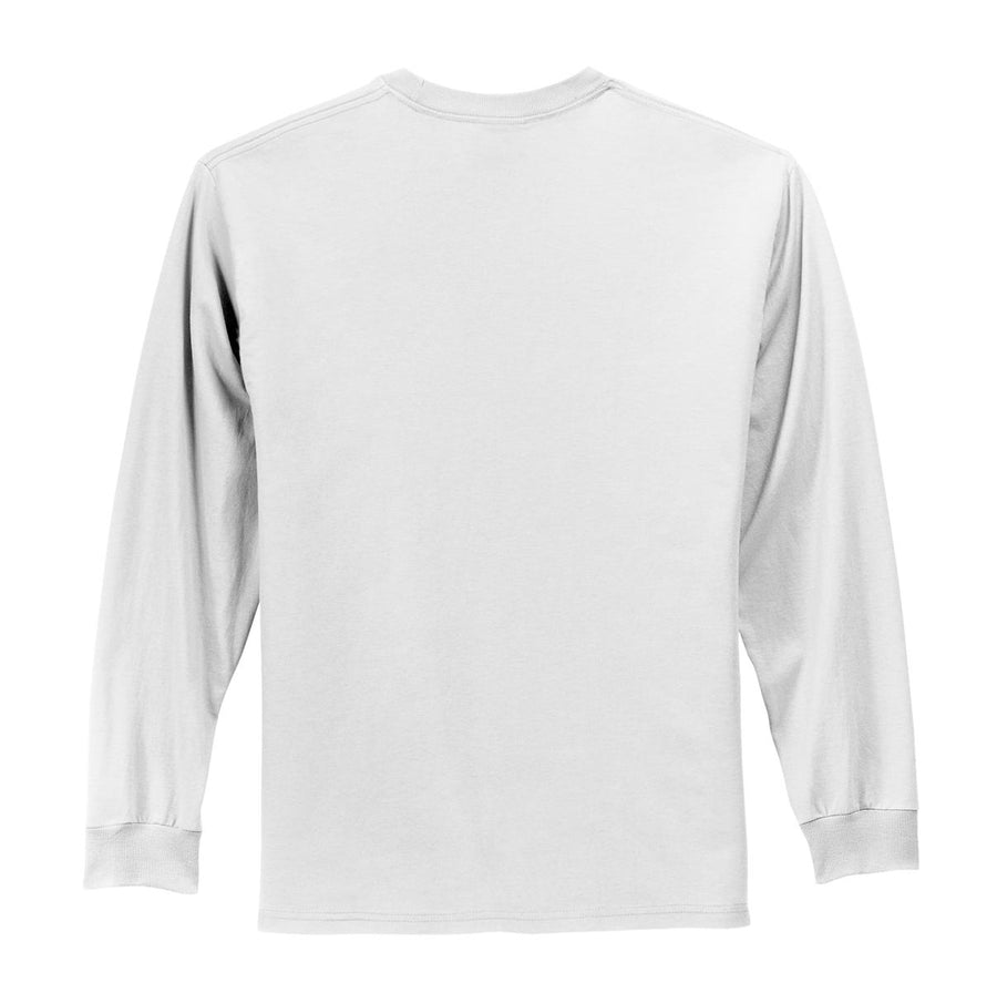 Unisex Long Sleeve Essential Tee - White