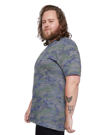 Unisex Fine Jersey T-Shirt - Vintage Camo