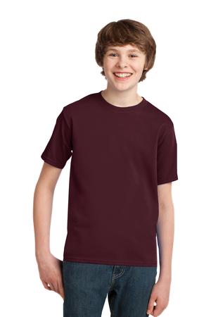 Youth Essential Tee - Athletic Maroon